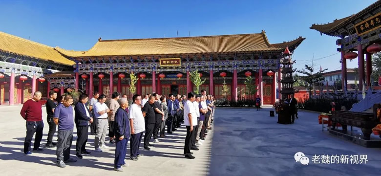金城魏氏2023（癸卯）年中元节祭祀活动在魏园举行